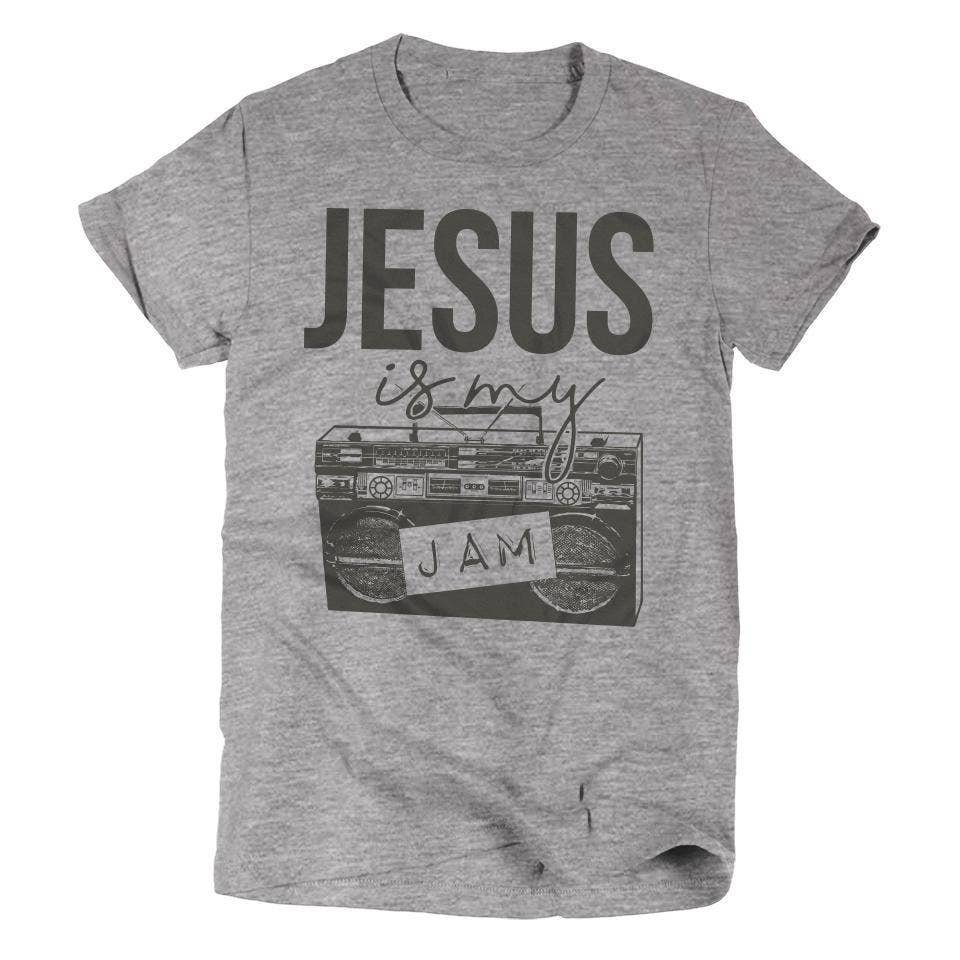 Ruby’s Rubbish – wholesale Screen-printed t-shirt – Kids – Jesus is My Jam | Kid's T-Shirt | Ruby’s Rubbish®1