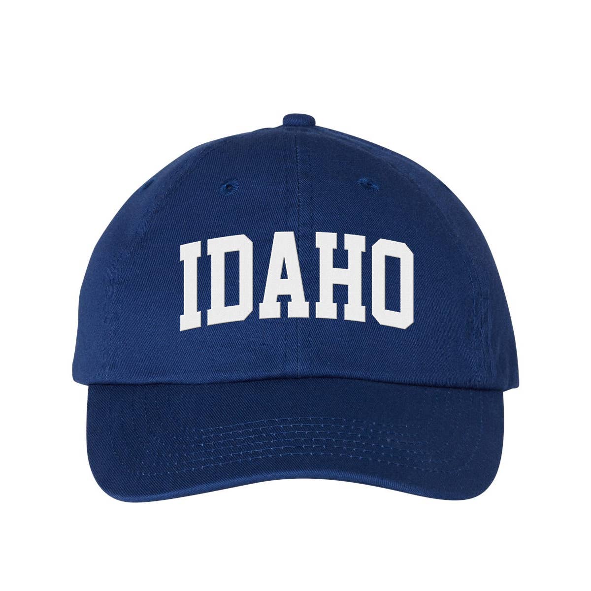 Lucky Luna Apparel - Wholesale Baseball Cap - Unisex - Block Idaho Embroidered Dad Hat7