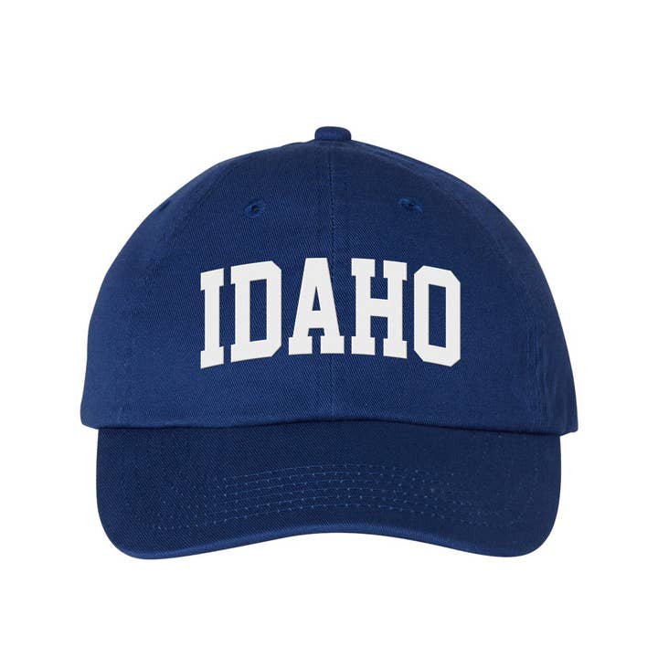 Lucky Luna Apparel - Wholesale Baseball Cap - Unisex - Block Idaho Embroidered Dad Hat7