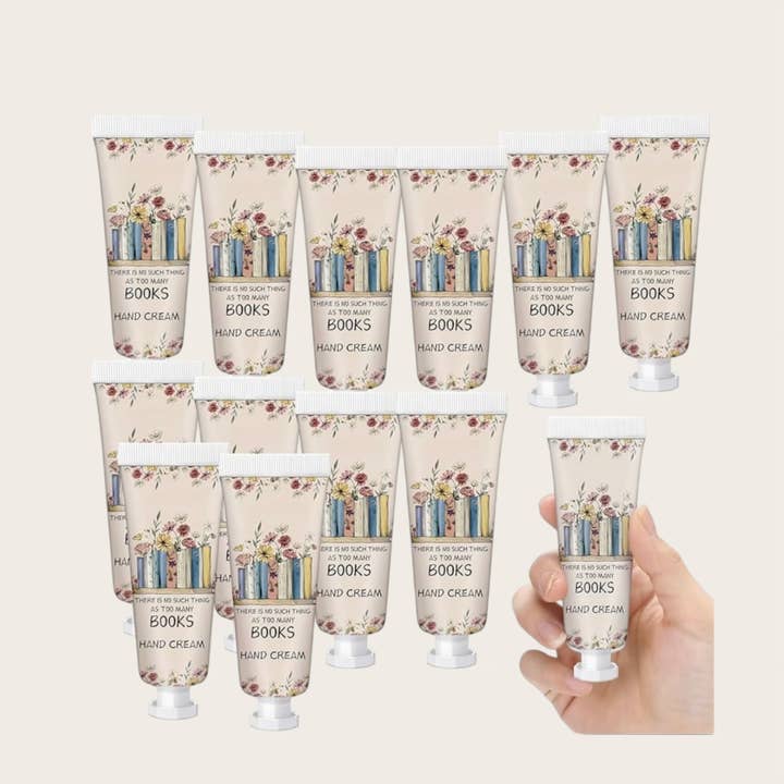 Crème pour les mains au thème du livre pour la vente par Ella Blue