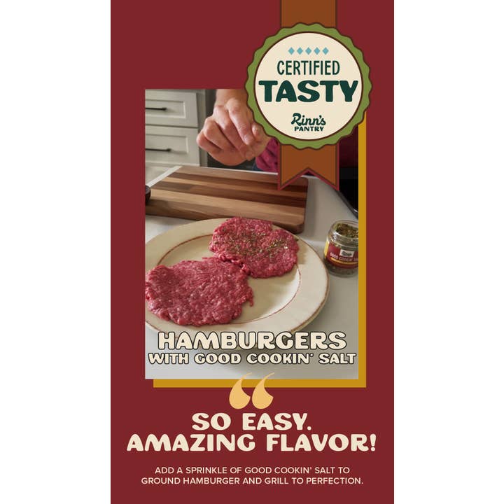 Rinn's Pantry - Wholesale Dried Spice Mix - Good Cookin' Salt3