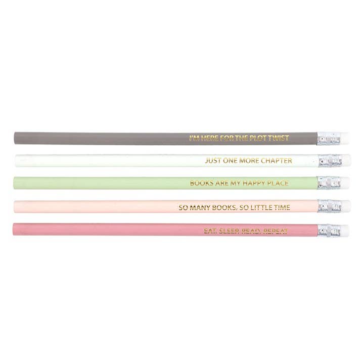 Something Different Wholesale - Wholesale Pencil - Pack of 5 Book Inspired Pencils1