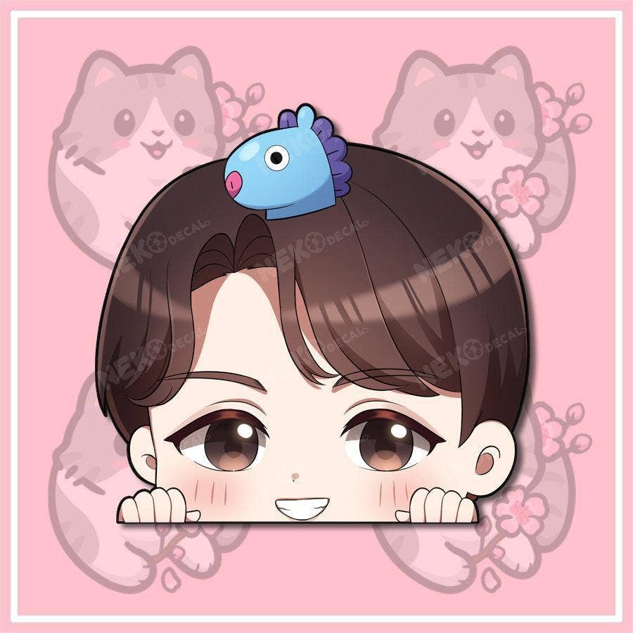 Nekodecal - Wholesale Sticker - Chibi BTS Peekers3