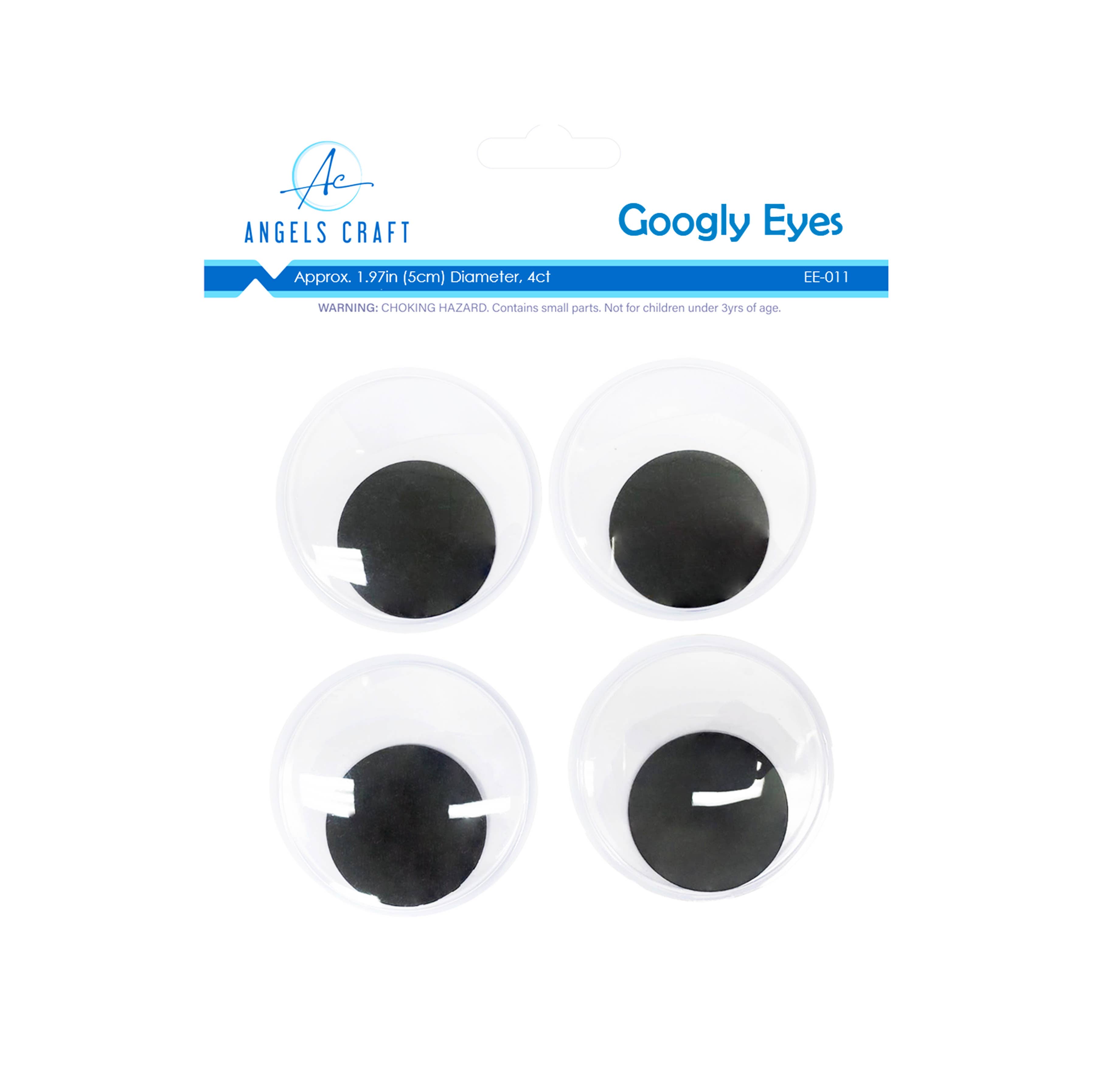 Angels Craft – Engroshandel Håndværk forsyninger – Googly eyes i forskellige stilarter, farver og størrelser7