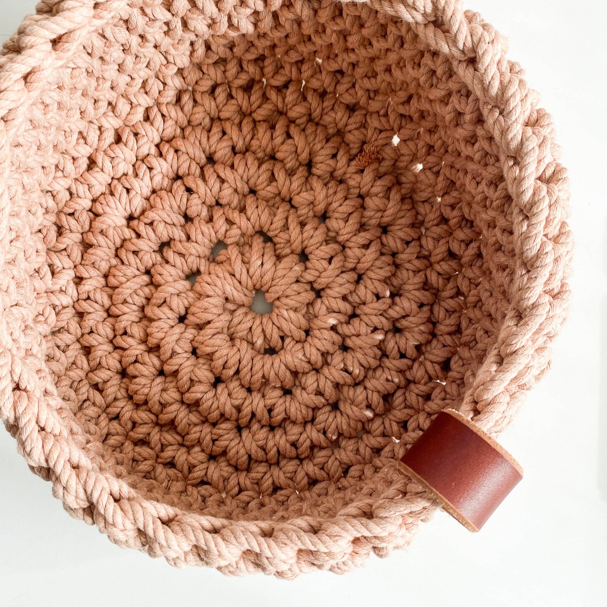 Flax & Twine - Wholesale Knitting/Crochet Supplies - Chelsea Rope Basket Kit2