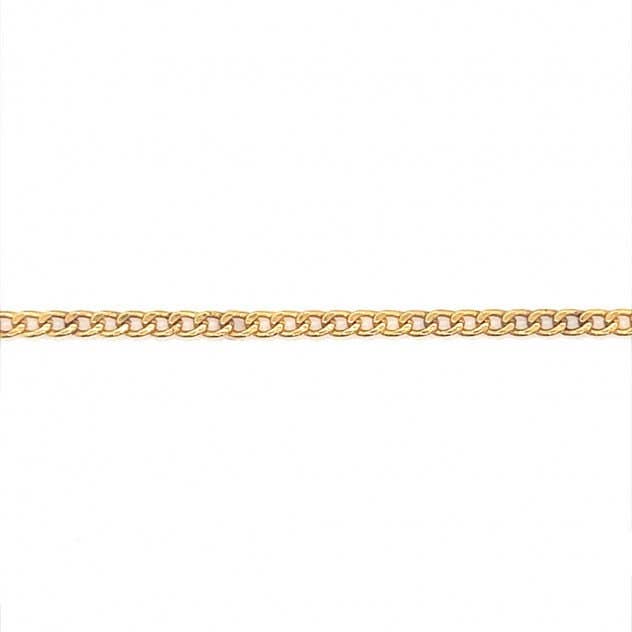 The Bead Bazaar - Wholesale Link & chain necklace - Wholesale Gold Filled Chain By The Foot, 18KT Gold Filled Curb Chain, Bulk Curb Chains, Gold Filled Flat Chain, Wholesale Chain To Make Necklace2