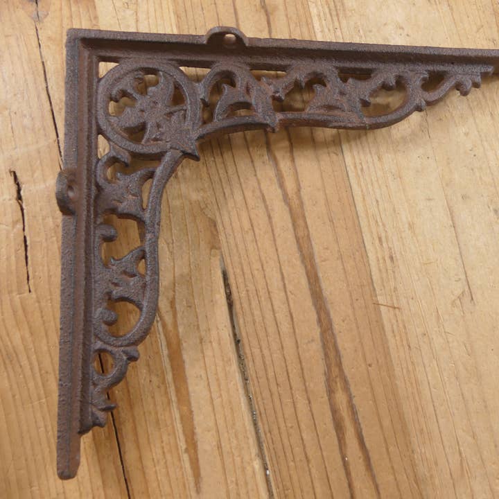 CAST IRON VICTORIAN BRACKET 8 1/4" X 7 1/4" for wholesale by Midwest Craft House