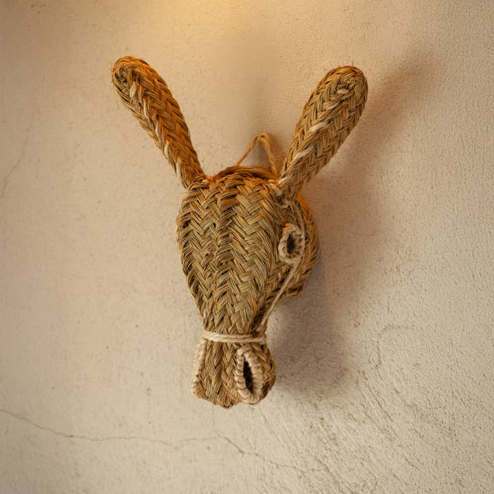 Donkey Head Wall Decor - 40 cm for wholesale by Collection Maroc