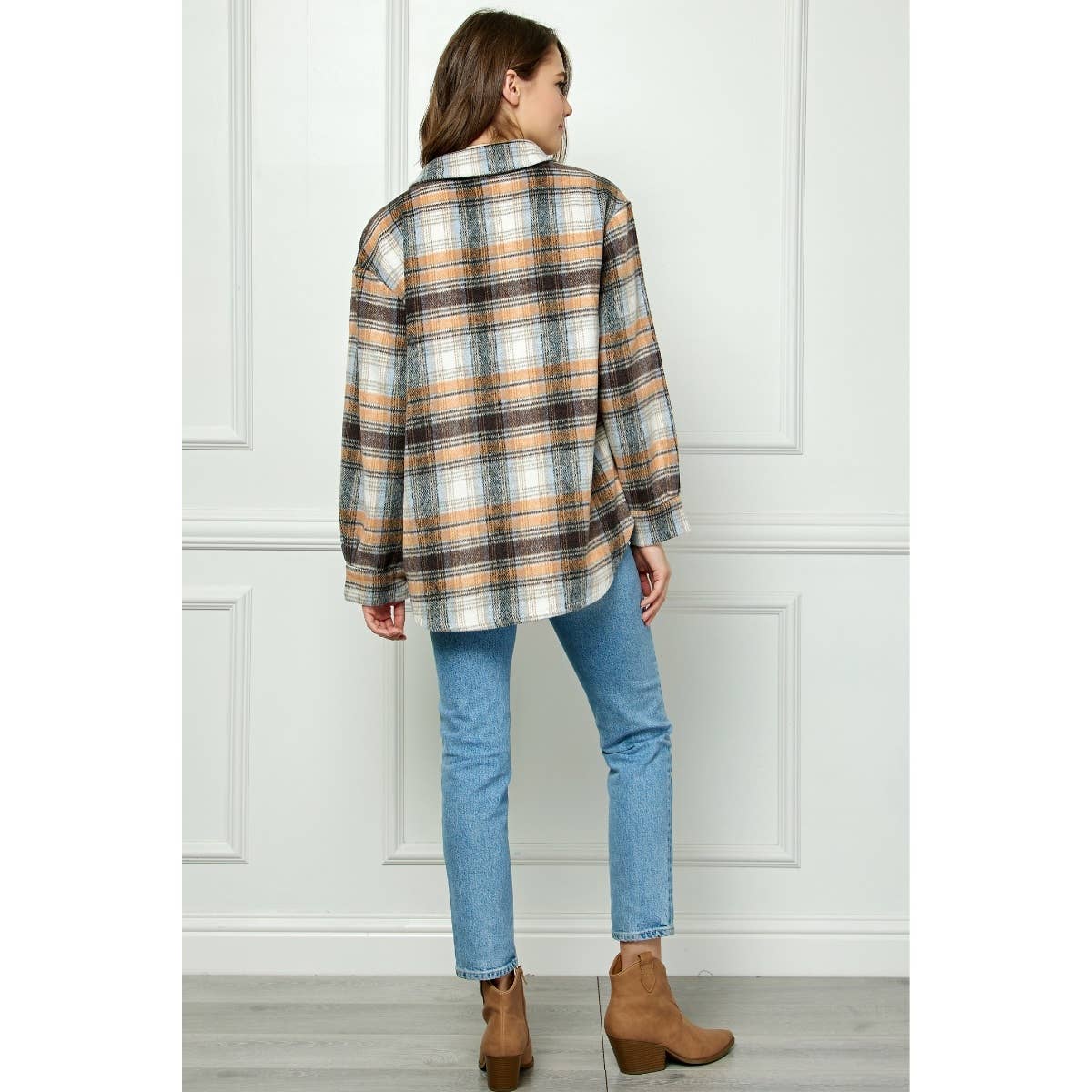 Veveret - Wholesale Jas - Dames - Klassieke geruite beugel17