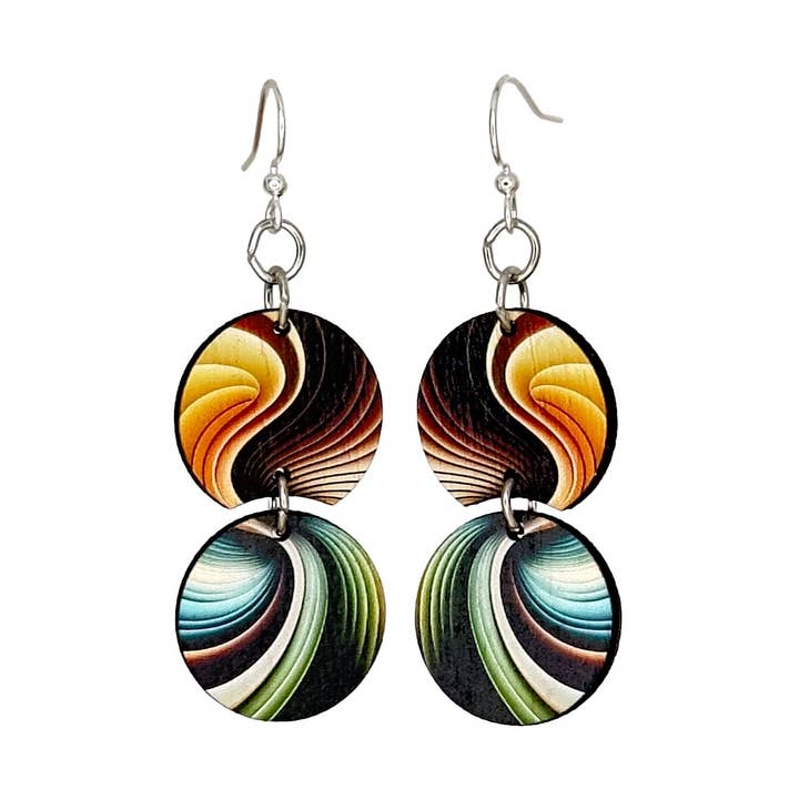 Superlative Sphere Earrings #1760 for wholesale by Green Tree Jewelry