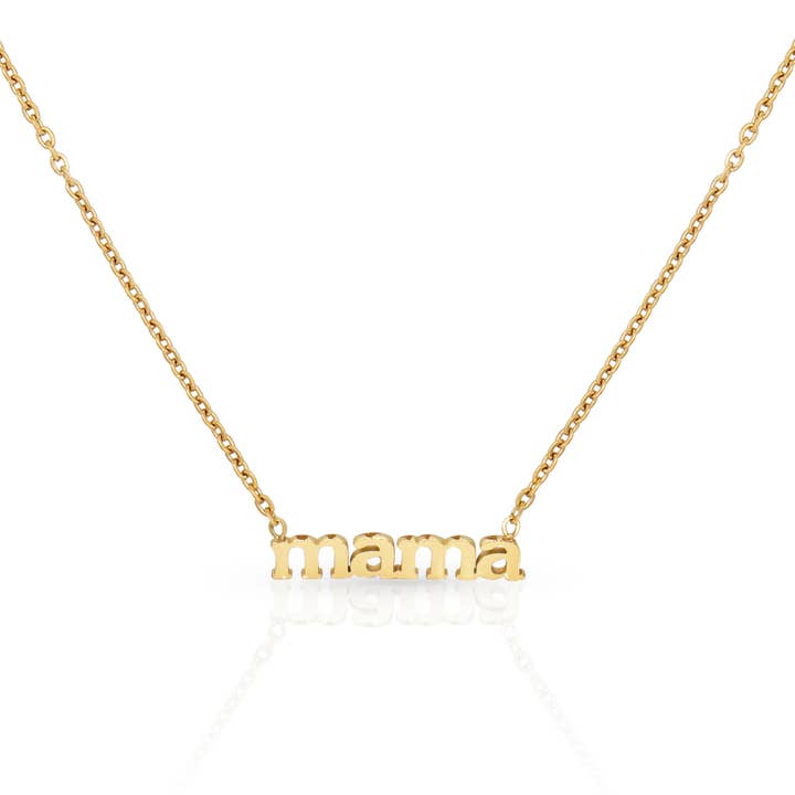 Kismet Showroom - Wholesale Pendant/Charm Necklace - Lower Case Mama Necklace