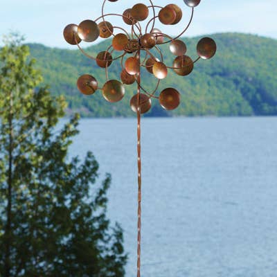 Ancient Graffiti - Wholesale Wind Spinner - 24" Flamed Double Round Disc Spinner