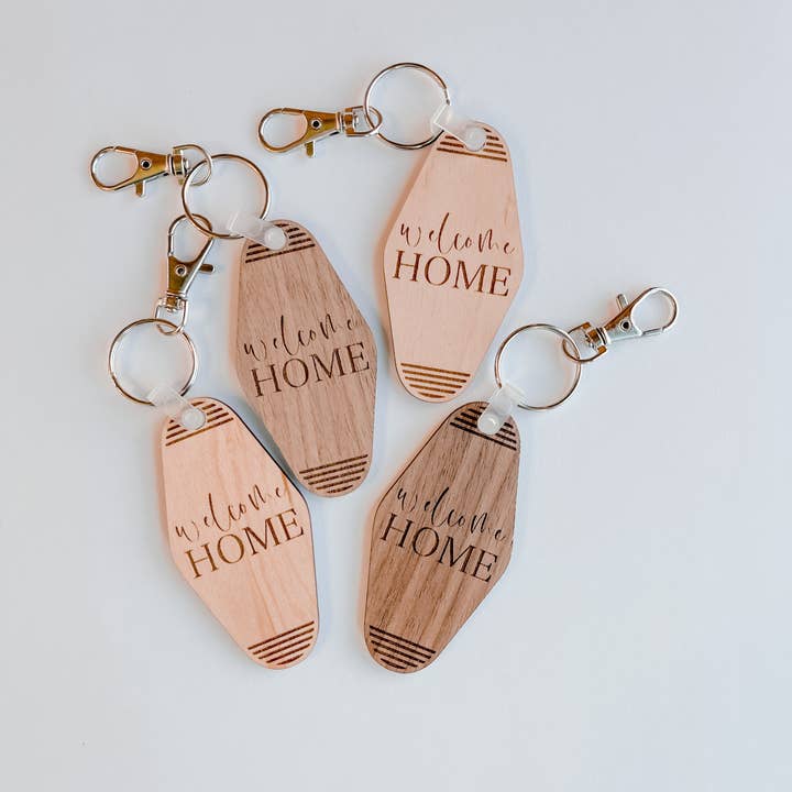 Johnson Livings LLC – wholesale Nyckelring - Unisex – Welcome Home Motel Nyckelringar