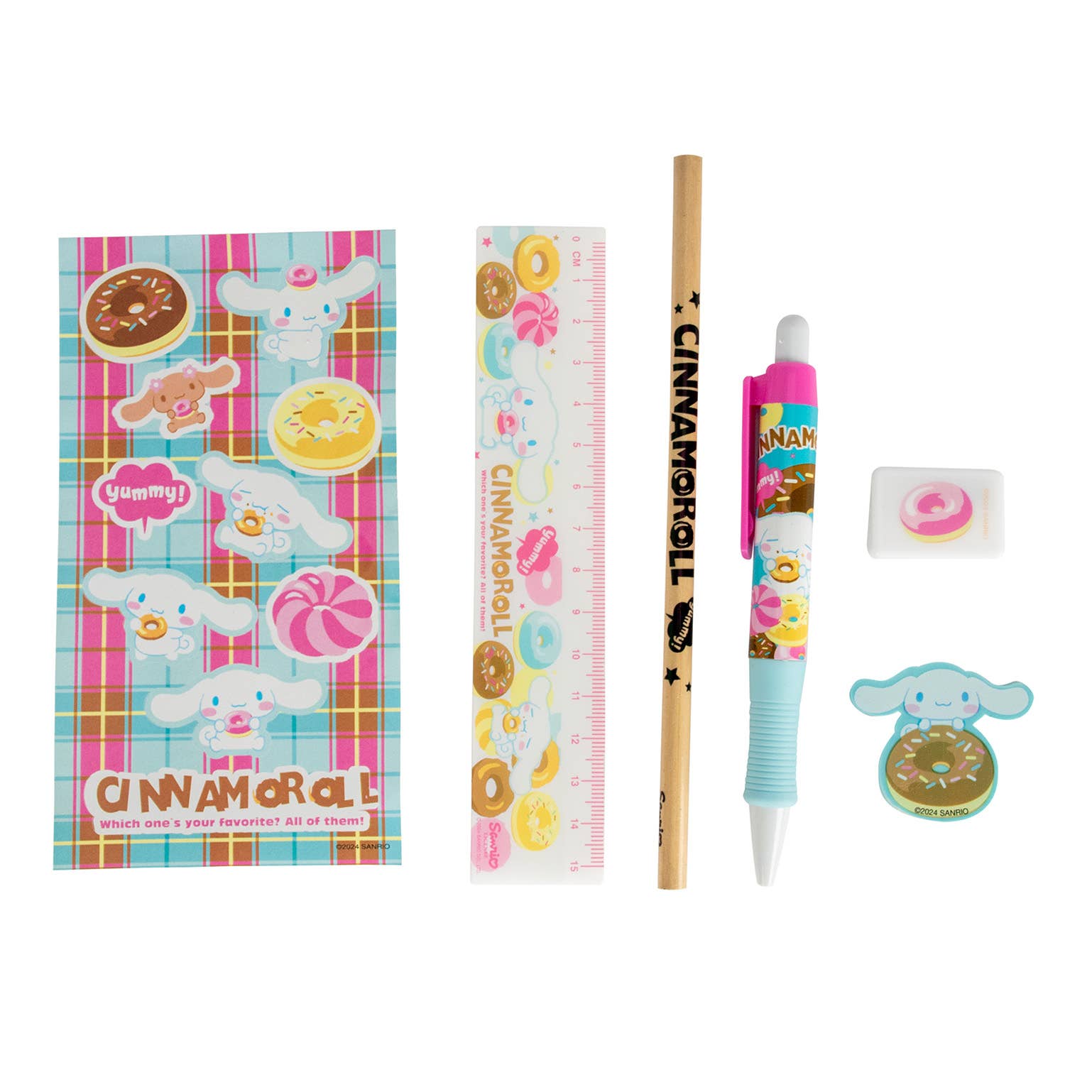 Mad Monkey GmbH - Wholesale Pencil - Sanrio Cinnamoroll - Stationery Set 6-Piece3
