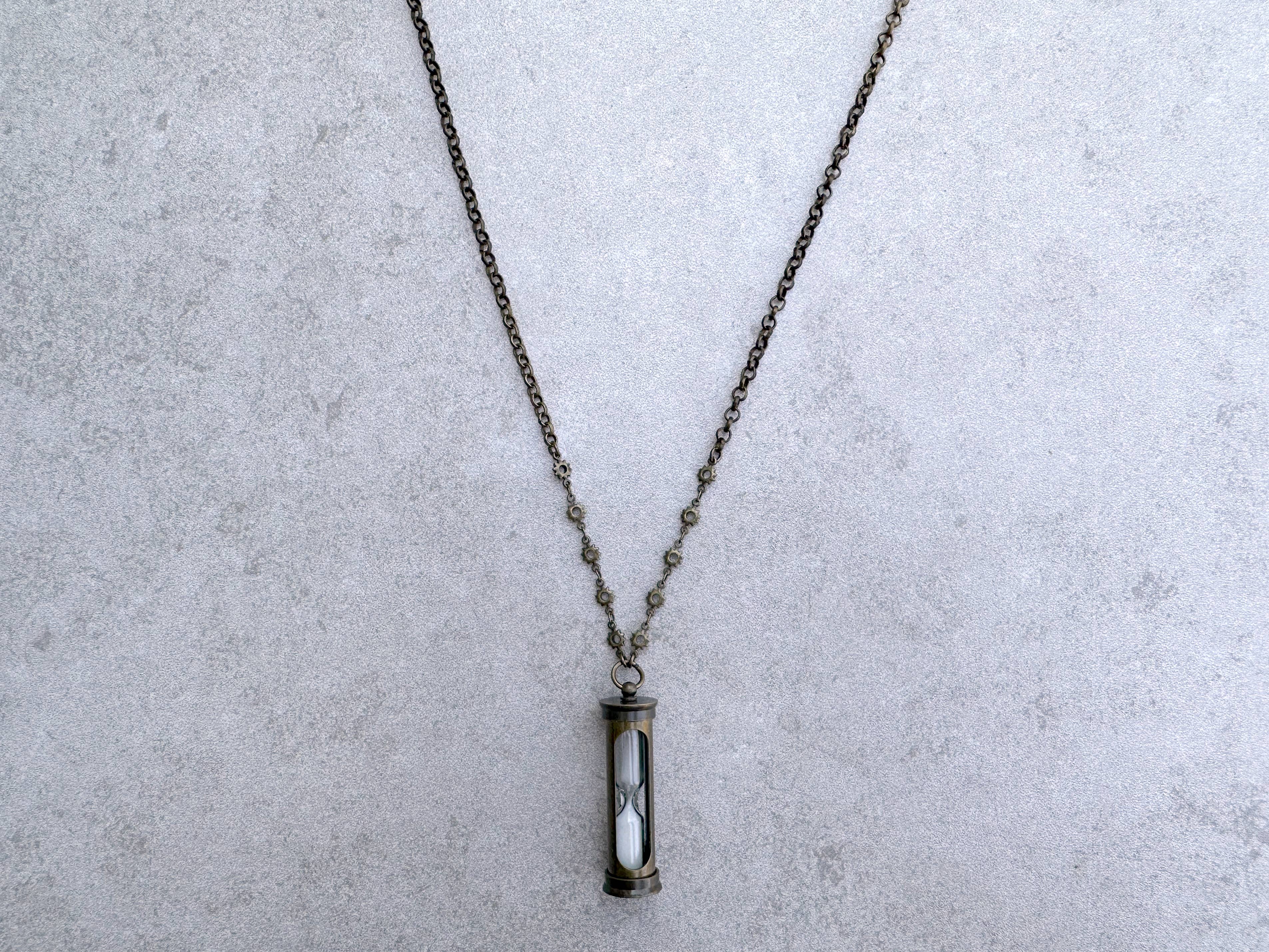 daniAWESOME - Wholesale Pendant/Charm Necklace - Hourglass Found Object Necklace2