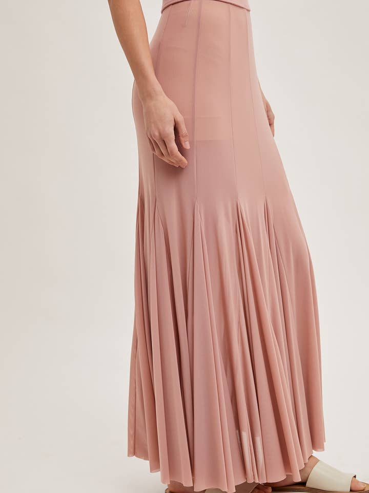 Bluivy - Wholesale Skirt – Women’s - VERSATILE MESH MAXI SKIRT29