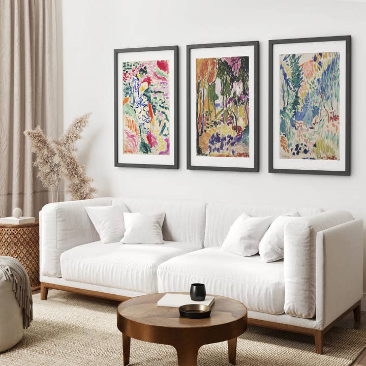 Art Lane - Wholesale Art Print - Henri Matisse Japanese Garden Poster. Abstract Eclectic Art