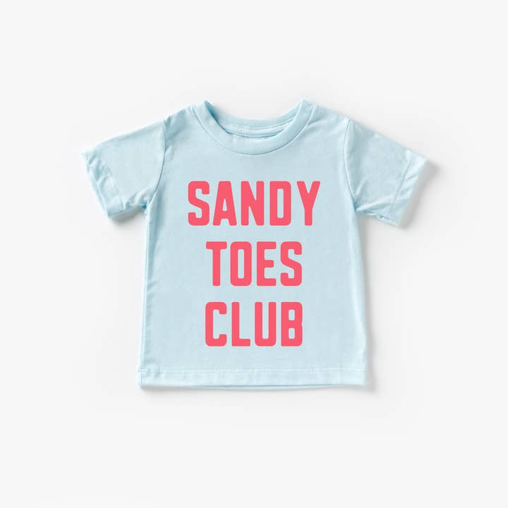 Benny & Ray Apparel - Wholesale Screen Printed T-Shirt - Kids - Sandy Toes Club Toddler and Youth Shirt4