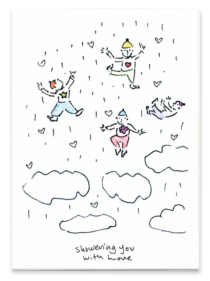 Vous doucher avec amour pour la vente par Rosie’s Wonders Connection Cards