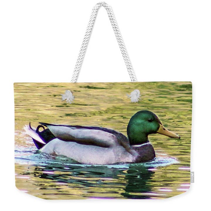 BORSA WEEKENDER - WEEKENDER TOTE BAG "THE DUCK IN ART per la vendita all'ingrosso da parte di sorayadapuzzostore