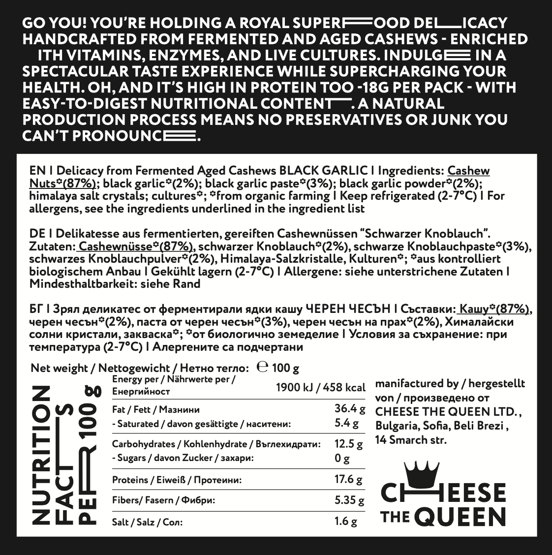 CHEESE THE QUEEN – wholesale Nuts – Tasting Box: Try all! Variety of 6 Superfood Delicacies19