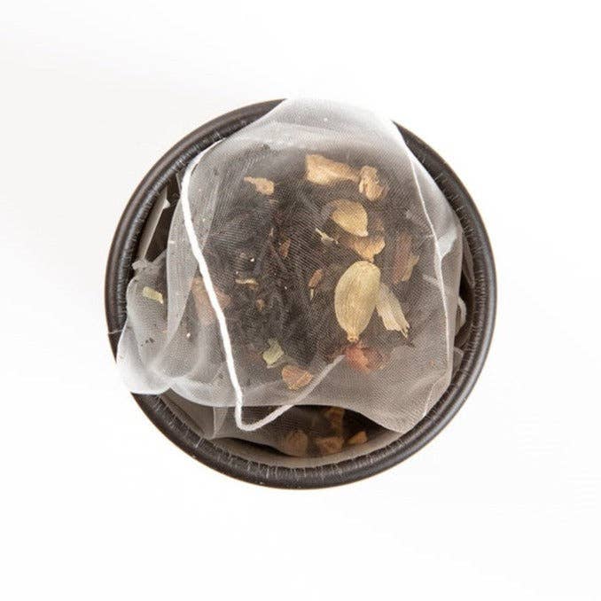 Tea with Tae - Wholesale Tea Bags - Bombay Masala Chai Black Tea Mini Tea Tube Gift (5 tea bags)
