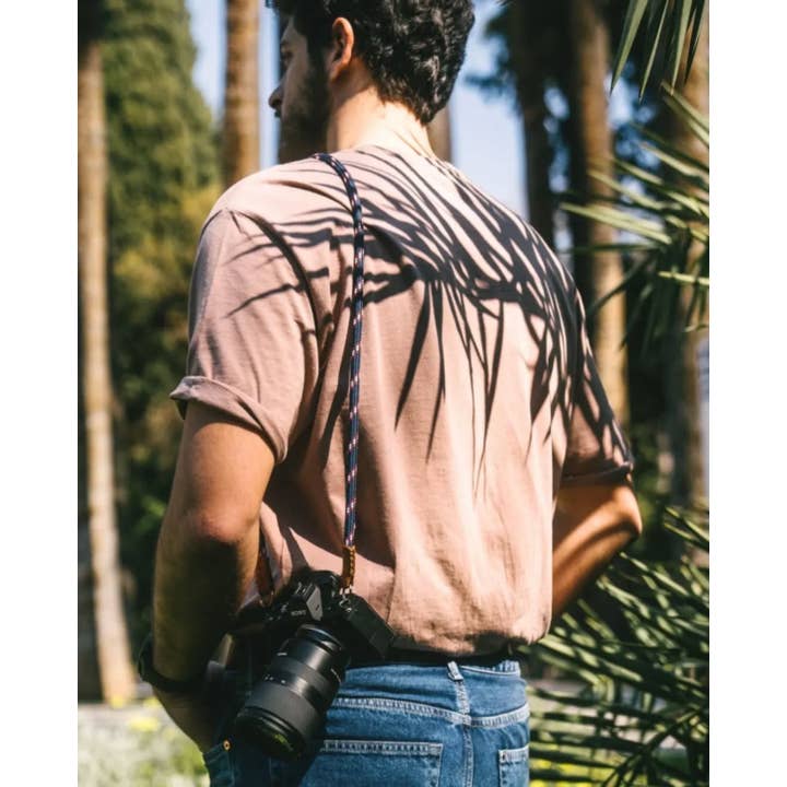 Navy Rope Camera Strap for wholesale by Bokeh Camera Straps