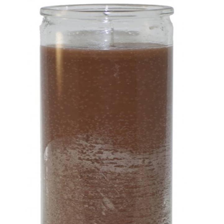 Candela marrone da 7 giorni per la vendita all'ingrosso da parte di Thee Herbal Blessing