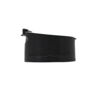 Vino2Go/Thermo-Steel - Vendita all'ingrosso Borracce - Bottiglia di vetro da 18 once con tappo a scatto nero1