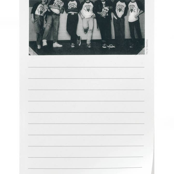 Fred & Friends - Wholesale Notepad - Stranger Things - Hellfire Club Magnetic Note Pad1