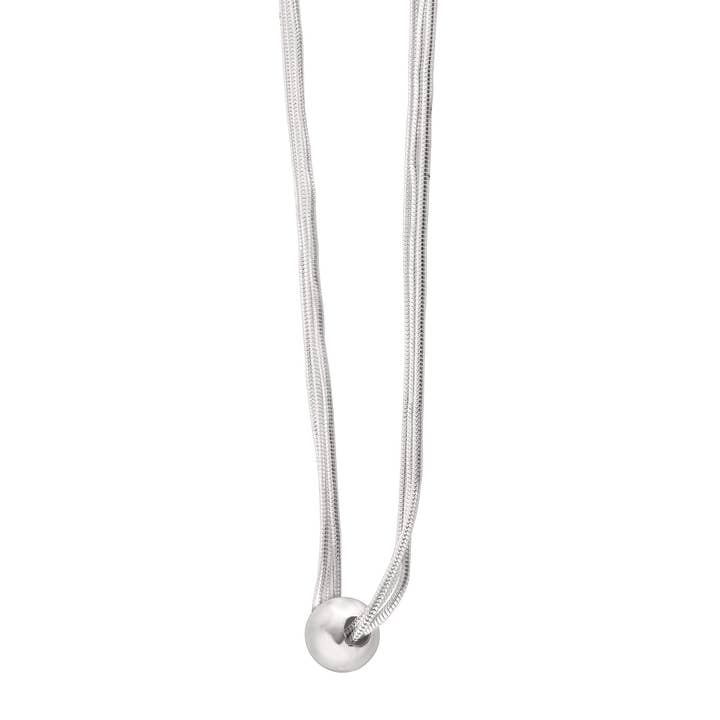 White Silpada 'Thoreau' Multi-Strand Bead Necklace in Silver for wholesale on Faire