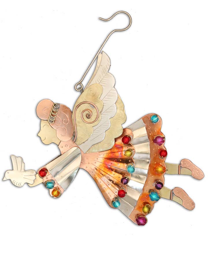 Peaceful Angel Ornament for wholesale by Pilgrim Imports