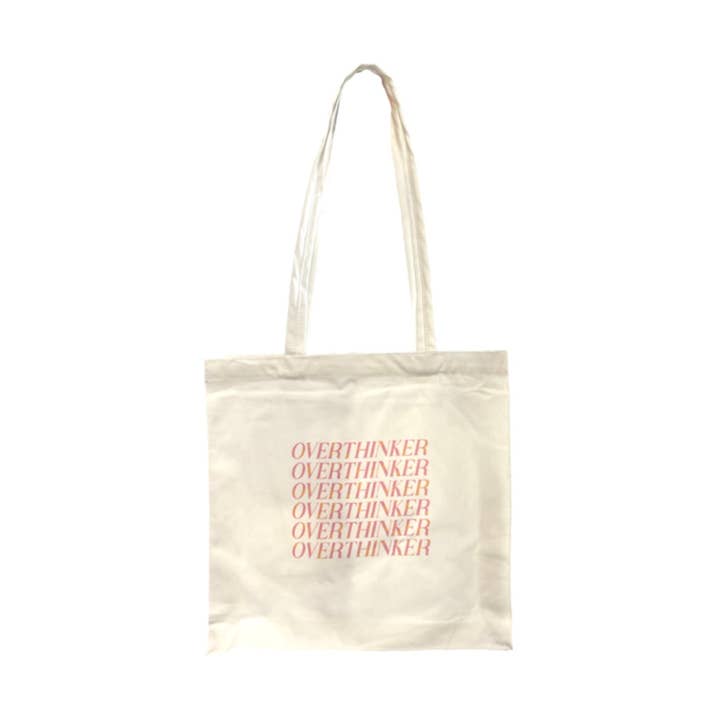 OVERTHINKER Tote for wholesale by Kass Lynae Designs