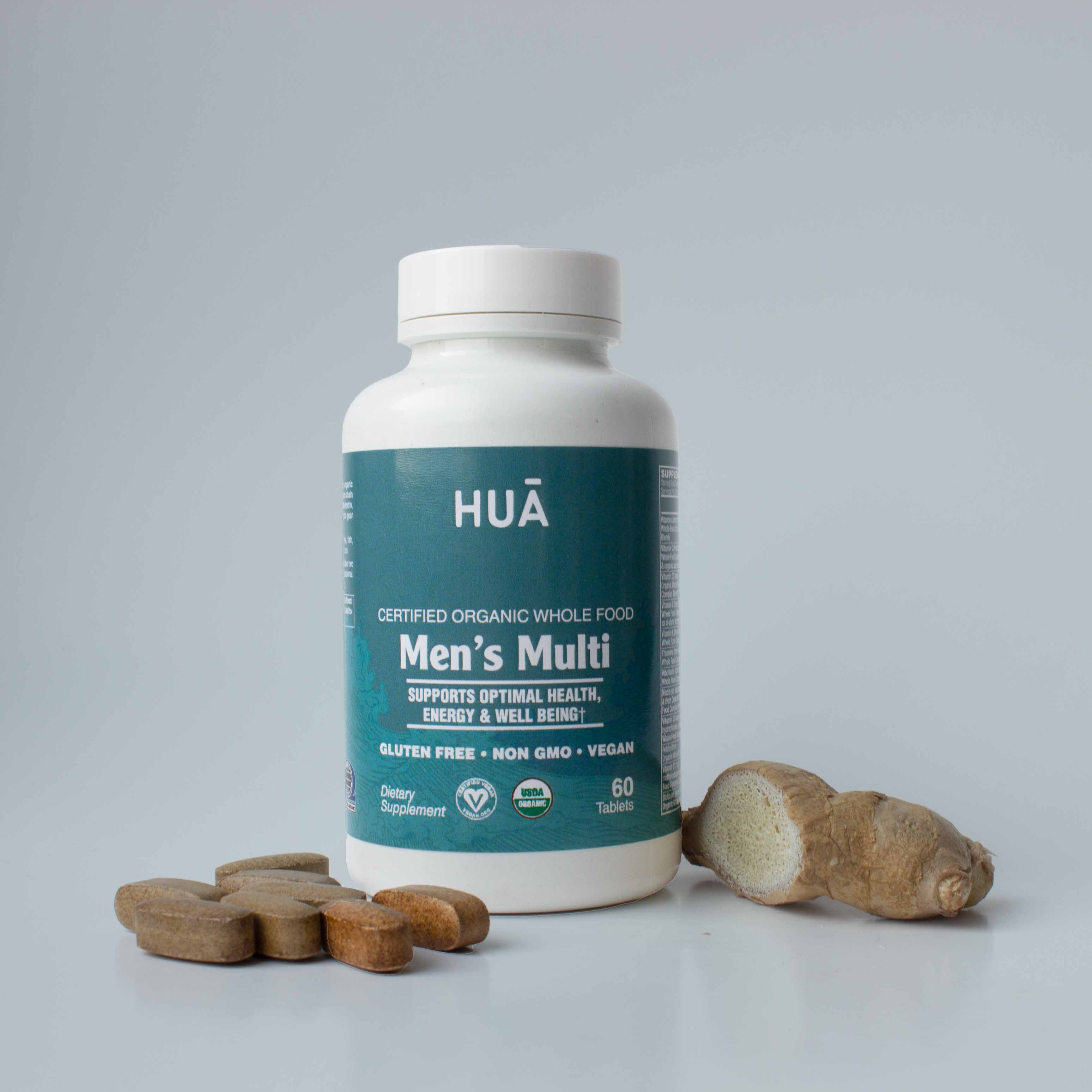 HUA Wellness - Wholesale Oral Supplement/Vitamin - Men's Whole Food Daily Multivitamin1