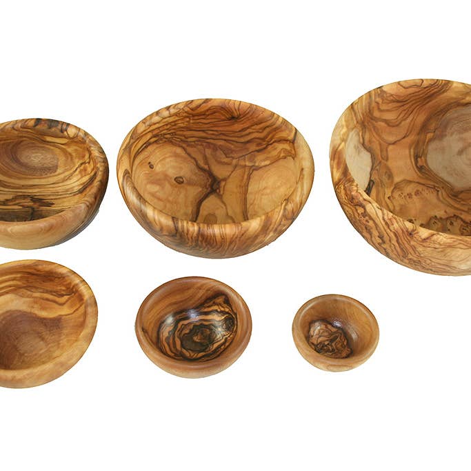 olivenholz-erleben - Wholesale Bowl - Round bowls, set of 67