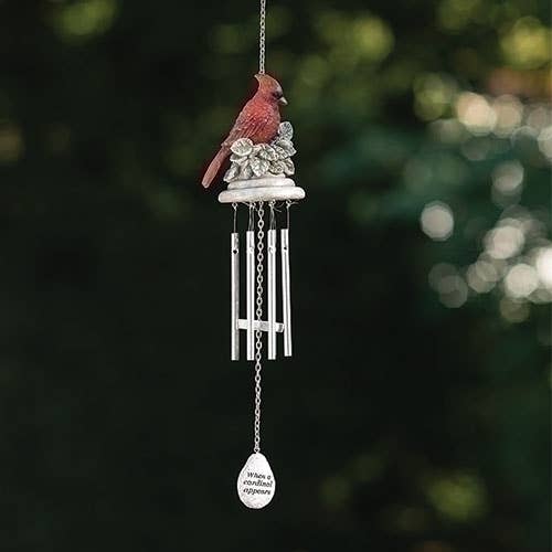 Cardinal Memorial Windchime for wholesale by Roman