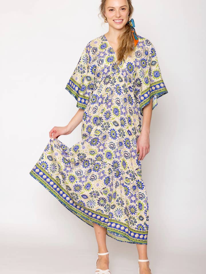 Floral Long Dress for wholesale by Do Everything In LoveĀ®