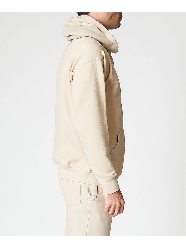 Studio Ko Clothing - Wholesale Hoodie - Men's - MEN'S GARMENT DYE COTTOM HOODIE