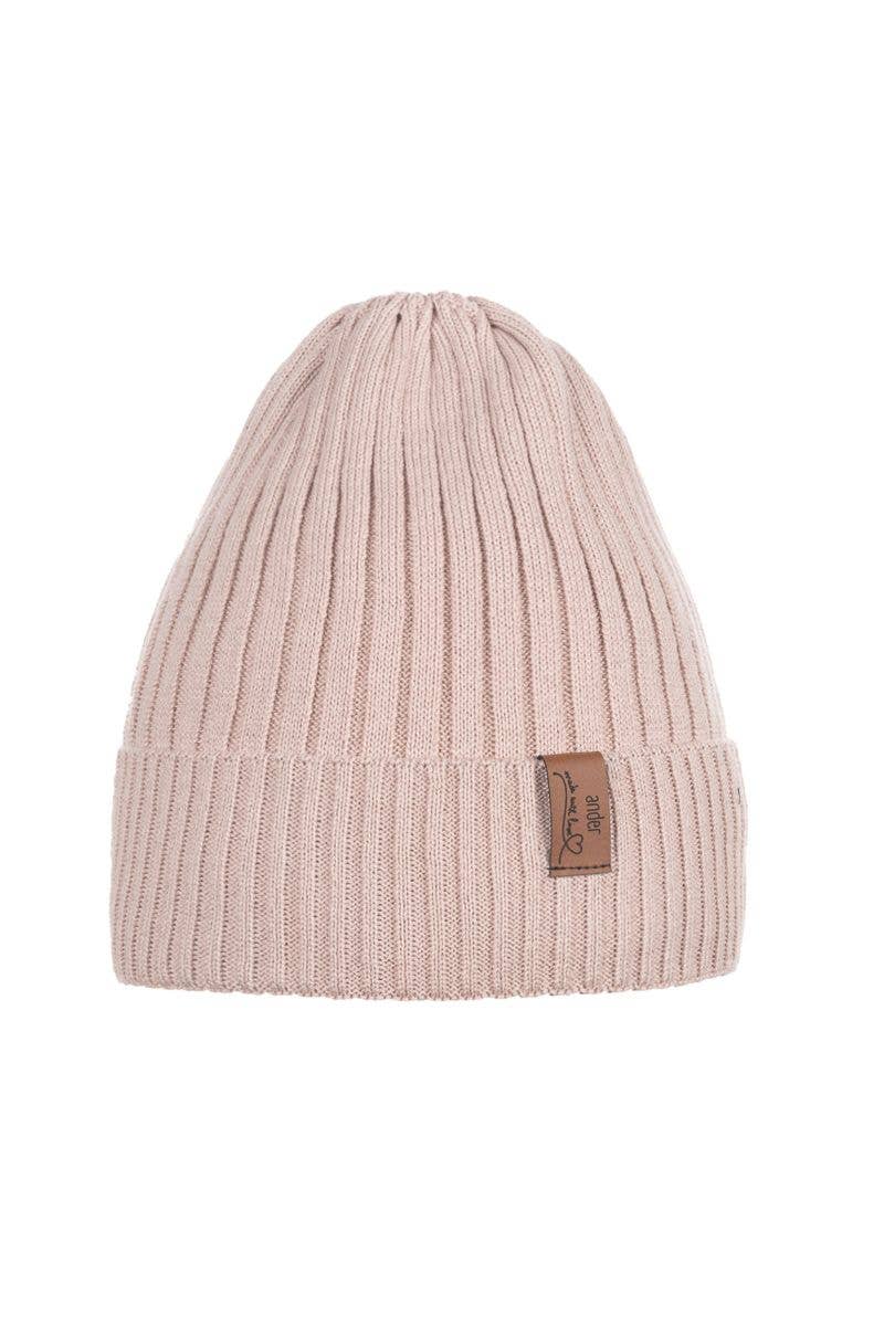 Ander - Wholesale Beanie - Kids - Summer beanie for a girl NICOLE 100% cotton Made in Poland0