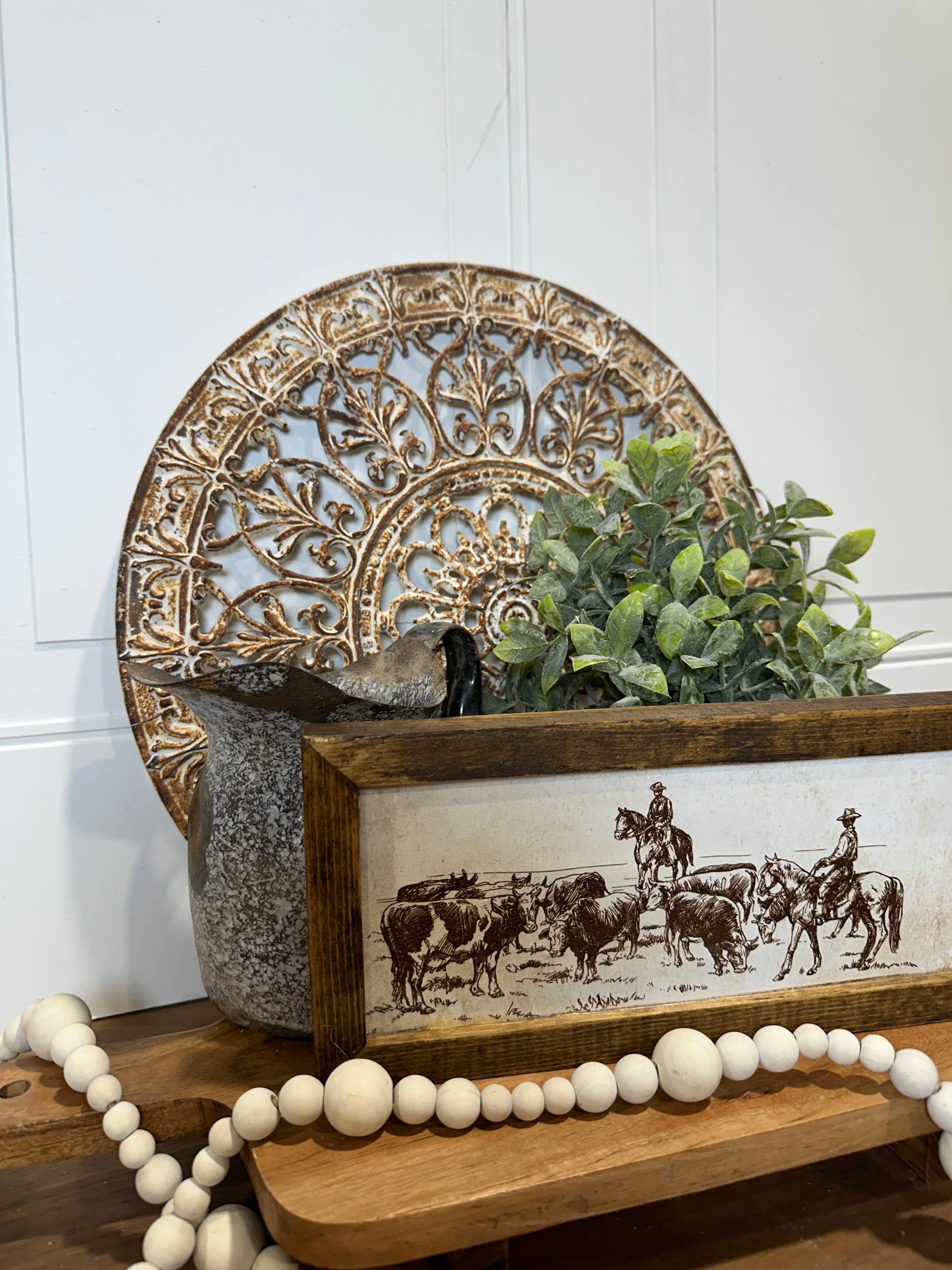 The Broken Board – Großhandel Kunstdruck – Viehabtrieb, Viehtrieb, Ranch2