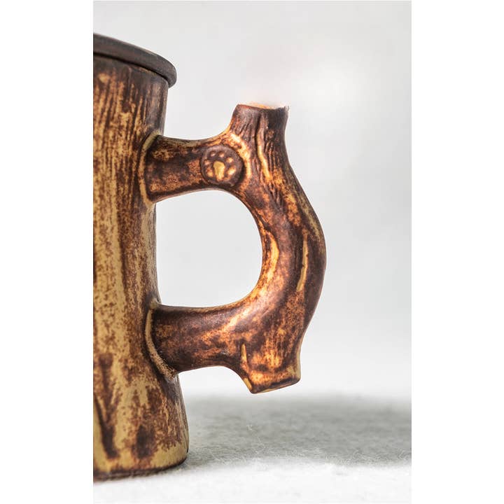 Gohobi (We cover U.S. import duties) – wholesale Coffee mug – Gohobi Handmade Tree Trunk Coffee Cup Mug9