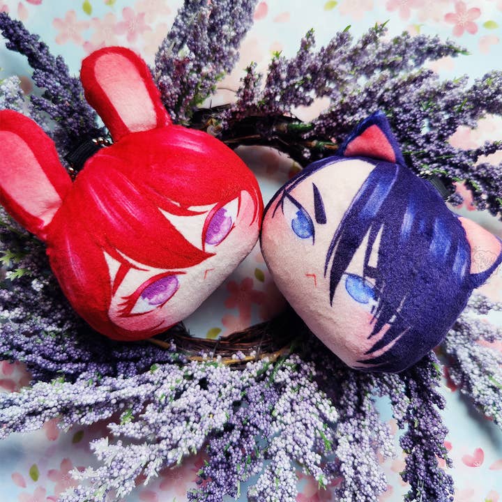 Kitty Hak & Bunny Yona | Akatsuki no Yona | Kissing Manjuu for wholesale by squibblefu