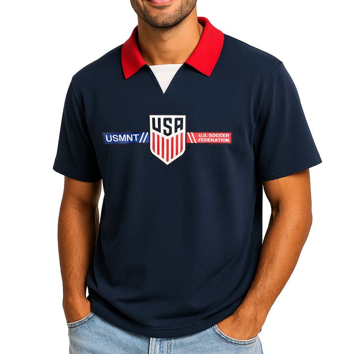 Maillot de jour de match de l'équipe nationale masculine des États-Unis - USSF319GD pour la vente par Icon Sports