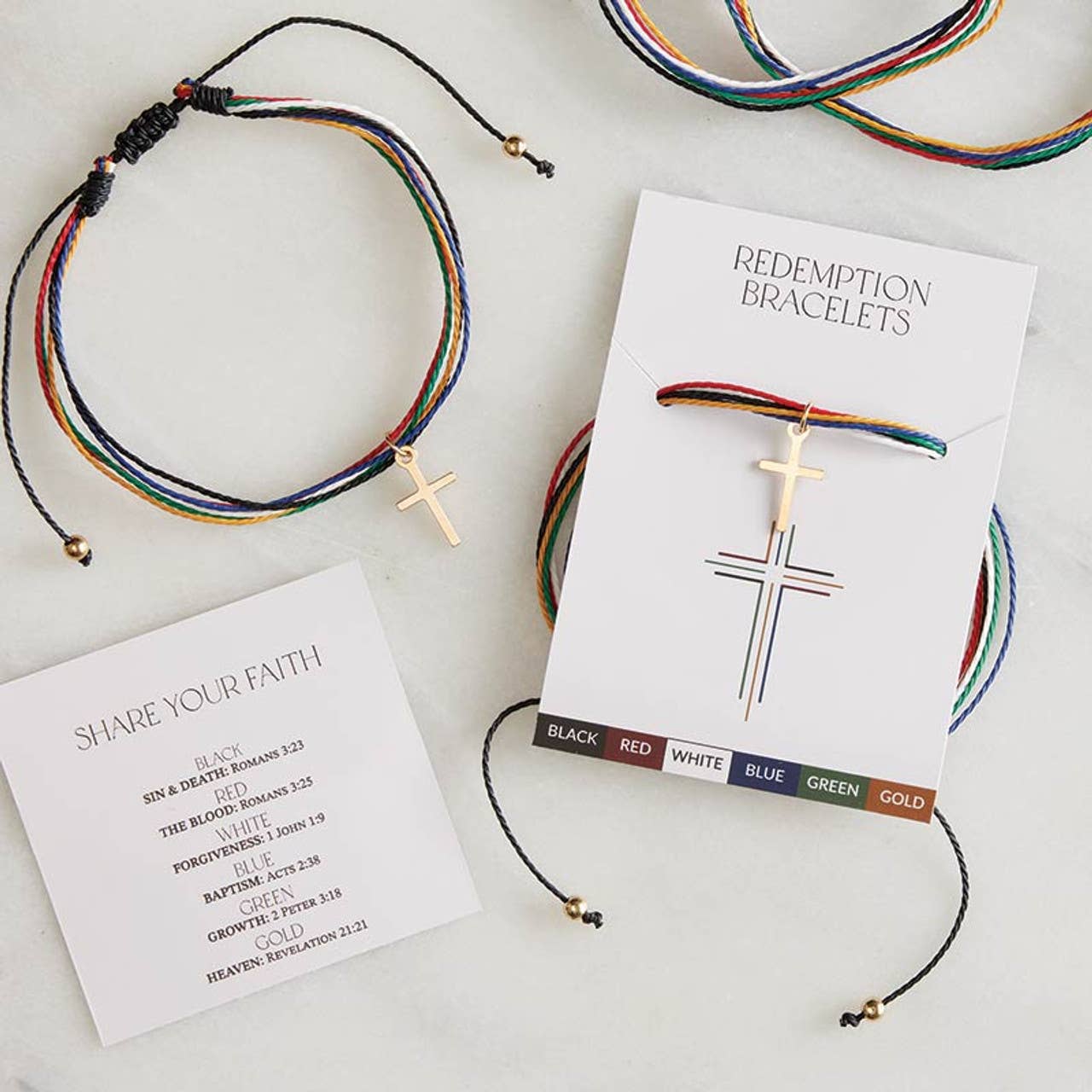 Faithworks by Creative Brands - Wholesale Charm/Dangle Bracelet - Redemption Bracelet Filled Display5