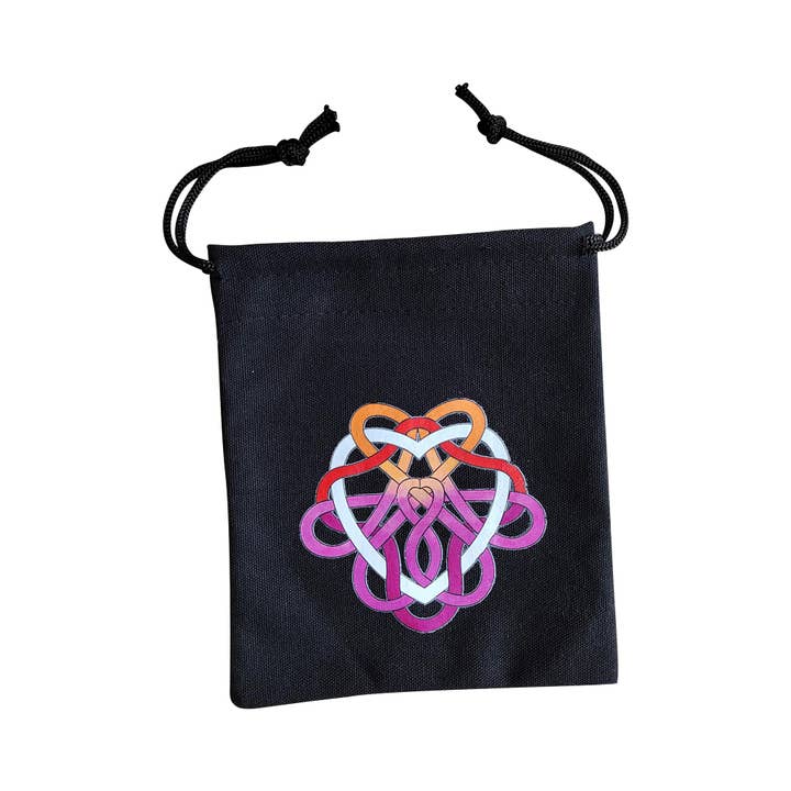 Dobbelzak met heupclip: Runic Endless Heart voor wholesale door GUILLOTINE LIFE