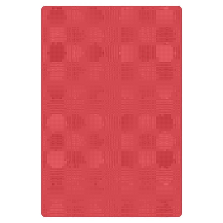 Planche en PE de couleur 20" x 15" x 1/2", rouge, 3/pqt pour la vente par KT Supply