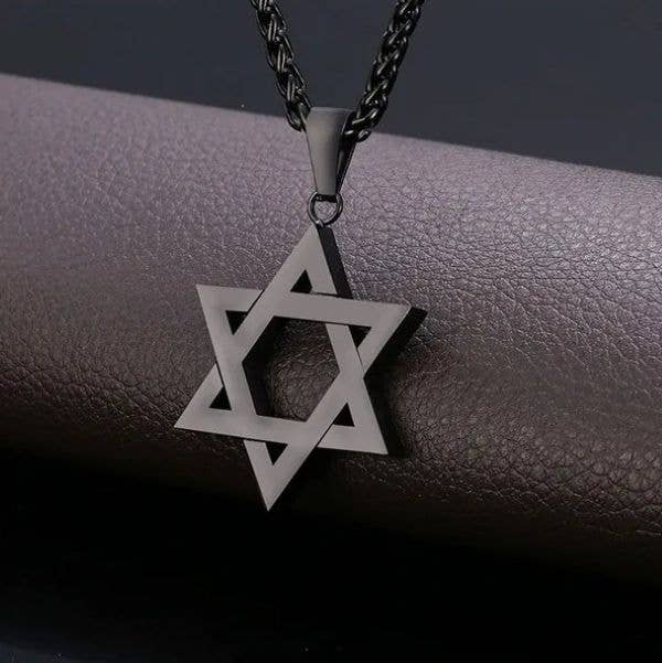 Syrrios Gifts LLC - Wholesale Pendant/Charm Necklace - Star of David Necklace Jewish Hexagram Pendant2