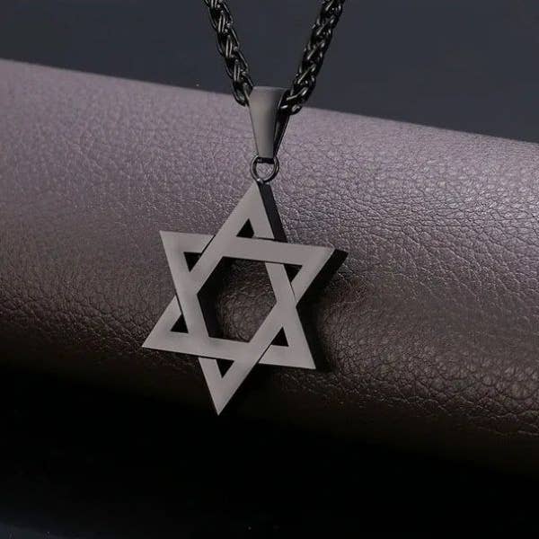 Syrrios Gifts LLC - Wholesale Pendant/Charm Necklace - Star of David Necklace Jewish Hexagram Pendant2