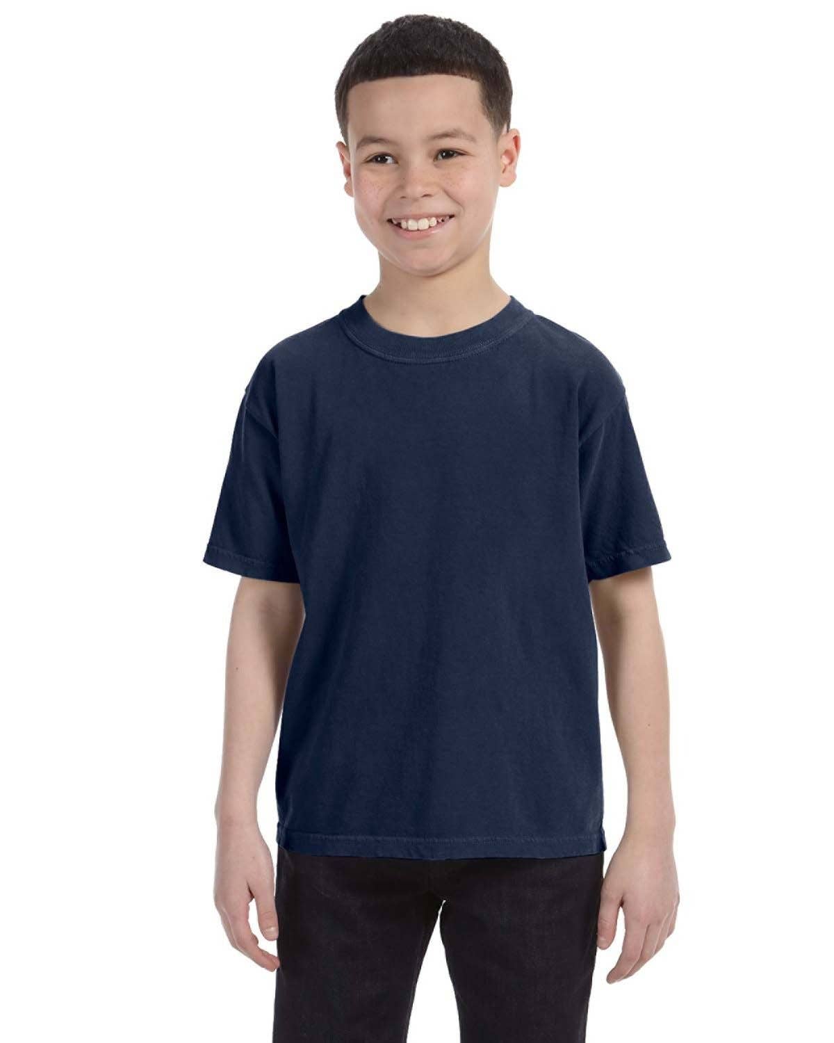 Total Apparel - Wholesale T-Shirt - Kids - Comfort Colors Garment-Dyed Youth Midweight T-Shirt | C901816