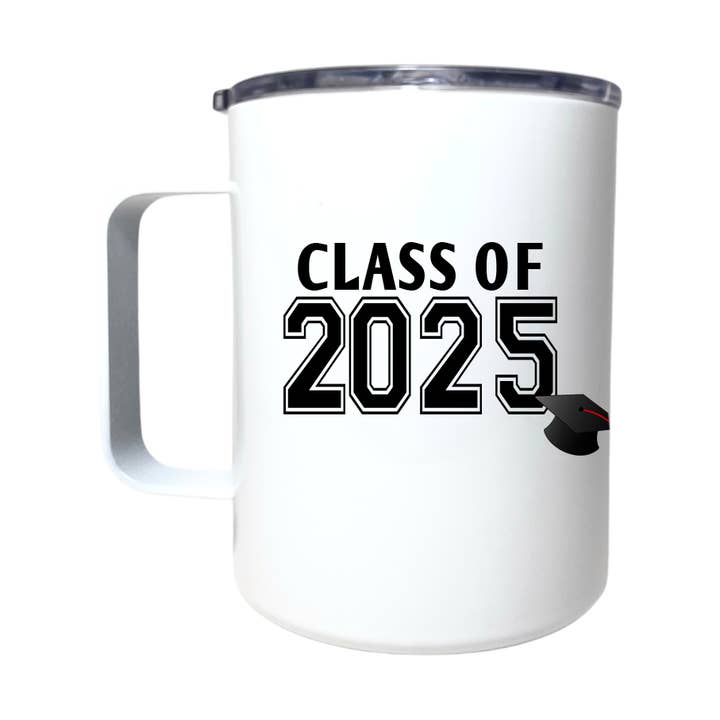 12oz Edelstahl-Campingbecher - Klasse von 2025 für den Großhandel von Days with Gray